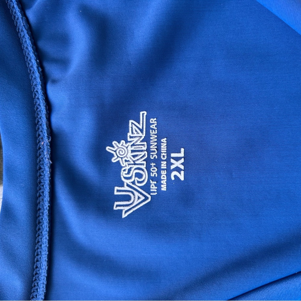 UVSkinz Women’s 1/4 Zip Crew Sun and Swim Shirt. UPF 50+. Swim. Beach - Picture 8 of 12